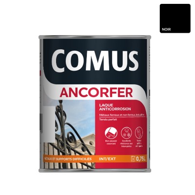 ANCORFER Peinture laque anticorrosion pour métaux et supports difficiles - COMUS
