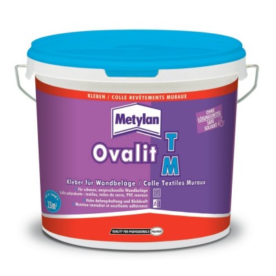 METYLAN OVALIT TM Colle revêtements Textile Muraux - HENKEL