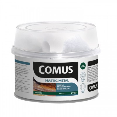 MASTIC MÉTAL (BASE + DURCISSEUR) - COMUS