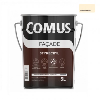 STYRECRYL Peinture de ravalement de classe D2 - COMUS