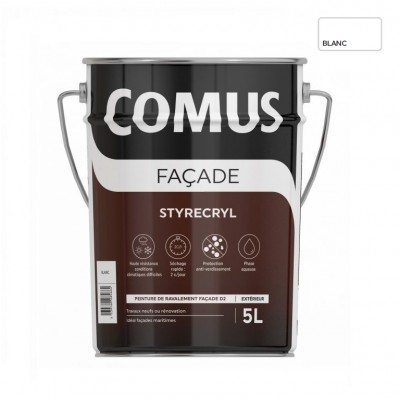 STYRECRYL Peinture de ravalement de classe D2 - COMUS