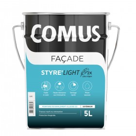 STYRE’LIGHT Peinture de ravalement de façade allégée de classe D2 - COMUS