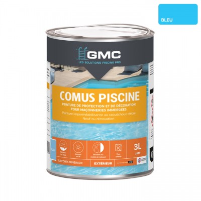 COMUS PISCINE Peinture de décoration et de rénovation au caoutchouc chloré