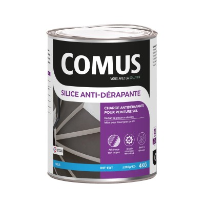 SILICE ANTIDÉRAPANTE pour peintures de sol - COMUS