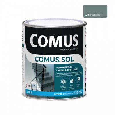 COMUS SOL Peinture alkyde uréthane pour trafic domestique - COMUS