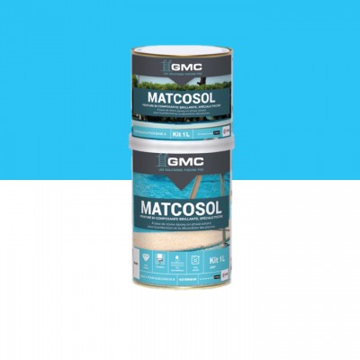 MATCOSOL PISCINE Peinture bi-composante pour la protection et la décoration des piscines - GMC