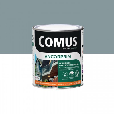 ANCORPRIM 2023 formule améliorée - Primaire d’accrochage universel pour métaux ferreux et supports difficiles - COMUS
