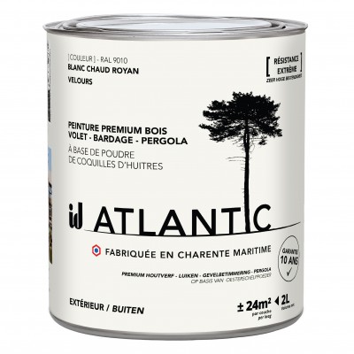 PEINTURE BOIS EXTERIEURS 2L - ATLANTIC
