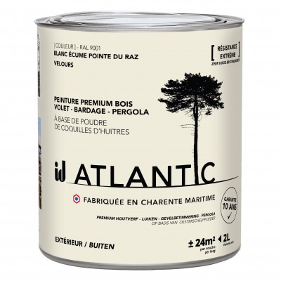 PEINTURE BOIS EXTERIEURS 2L - ATLANTIC