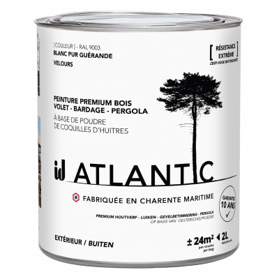 PEINTURE BOIS EXTERIEURS 2L - ATLANTIC