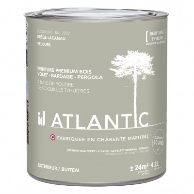 PEINTURE BOIS EXTERIEURS 2L - ATLANTIC