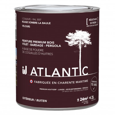 PEINTURE BOIS EXTERIEURS 2L - ATLANTIC