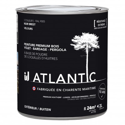 PEINTURE BOIS EXTERIEURS 2L - ATLANTIC