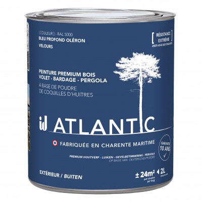 PEINTURE BOIS EXTERIEURS 2L - ATLANTIC
