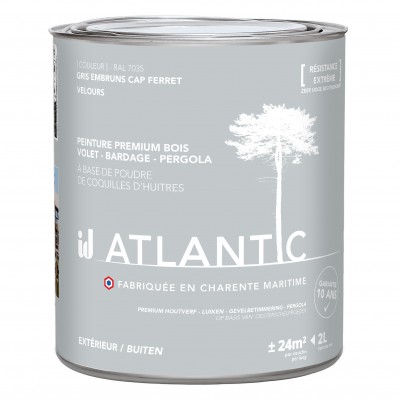 PEINTURE BOIS EXTERIEURS 2L - ATLANTIC