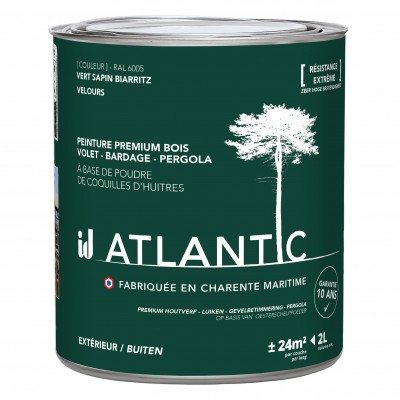 PEINTURE BOIS EXTERIEURS 2L - ATLANTIC