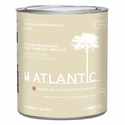 PEINTURE BOIS EXTERIEURS 2L - ATLANTIC