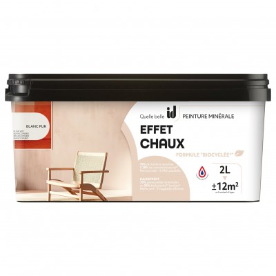 PEINTURE MINERALE EFFET CHAUX - ID PARIS