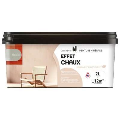 PEINTURE MINERALE EFFET CHAUX - ID PARIS