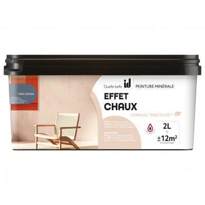 PEINTURE MINERALE EFFET CHAUX - ID PARIS