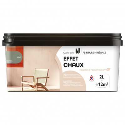 PEINTURE MINERALE EFFET CHAUX - ID PARIS