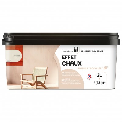 PEINTURE MINERALE EFFET CHAUX - ID PARIS