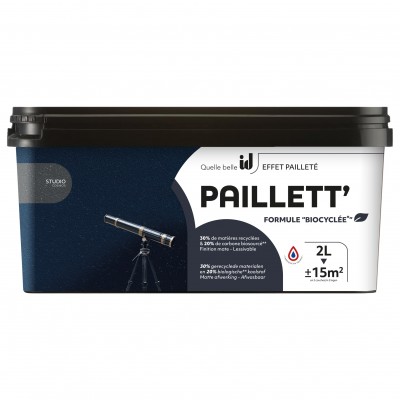 PAILLETT Peinture de finition mate paillettée - ID Paris