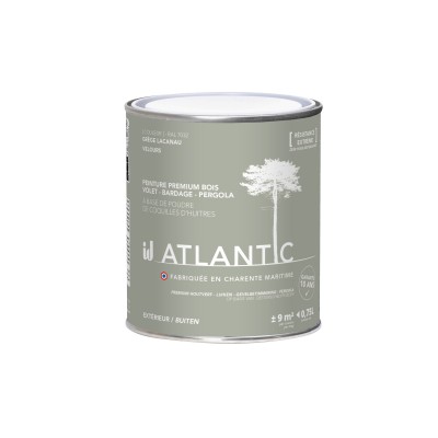 PEINTURE BOIS EXTERIEURS 750ML - ATLANTIC