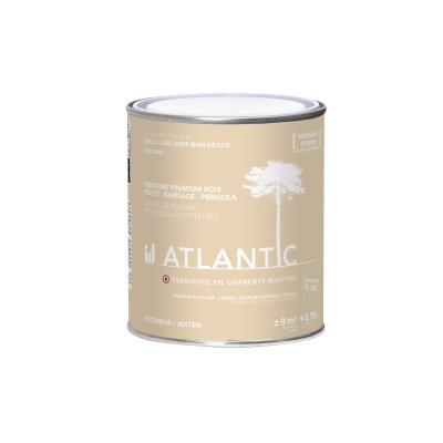 PEINTURE BOIS EXTERIEURS 750ML - ATLANTIC