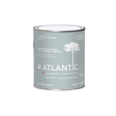 PEINTURE BOIS EXTERIEURS 750ML - ATLANTIC