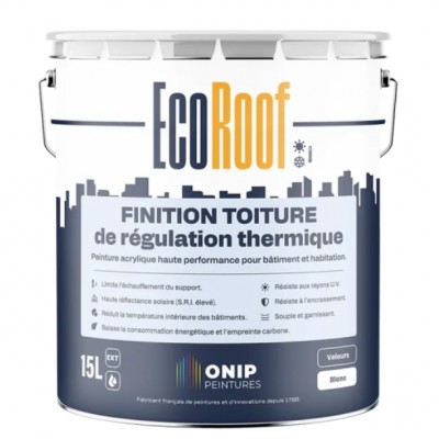 PEINTURE ECOROOF FINITION TOITURE 15L - ONIP