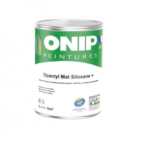 PEINTURE OPACRYL MAT SILOXANE + - ONIP