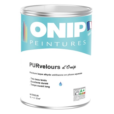 PEINTURE LAQUE DE FINITION PURVELOURS - ONIP