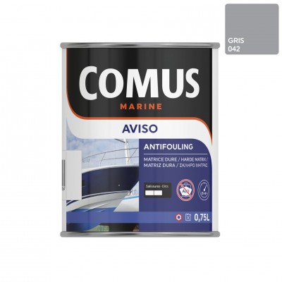 AVISO Peinture antifouling matrice dure pour tous types de bateaux - COMUS