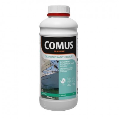 DÉJAUNISSANT COQUE Détartrant désoxydant pour gelcoat - COMUS