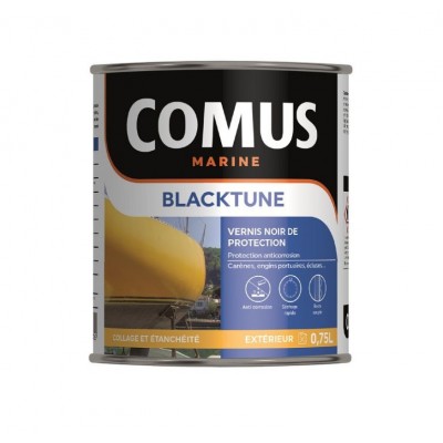 BLACKTUNE Vernis noir bitumeux - COMUS